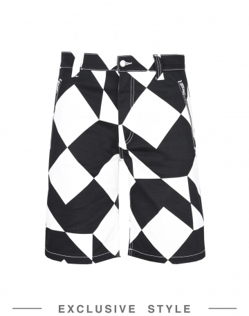 ARTHUR ARBESSER x YOOX Herren Bermudashorts Farbe Schwarz Größe 2