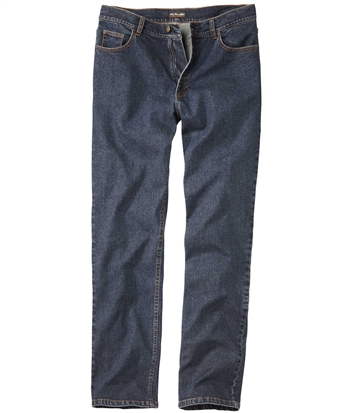 Dunkelblaue Stretch-Jeansmen BLAU - Größe 44 - Atlas For Men