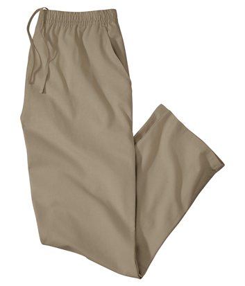 Leichte Freizeithose aus Baumwollemen BEIGE - Größe M - Atlas For Men