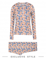 MARGHERITA EXCLUSIVELY for YOOX Damen Pyjama Farbe Orange Größe 5
