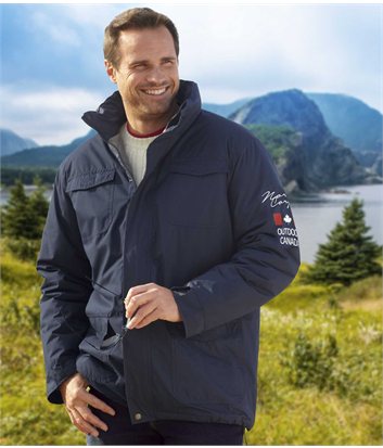 Parka Quebec Tripmen MARINE - Größe M - Atlas For Men