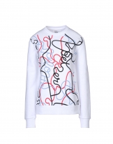 PETER PILOTTO EXCLUSIVELY for YOOX Damen Sweatshirt Farbe Weiß Größe 3