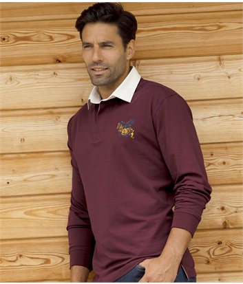 Poloshirt Casual Chicmen BORDEAUX - Größe M - Atlas For Men