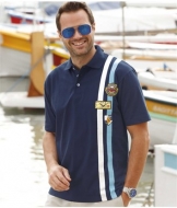 Poloshirt Sailing Coastmen MARINE - Größe M - Atlas For Men
