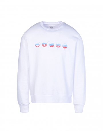 VIKA GAZINSKAYA EXCLUSIVELY for YOOX Herren Sweatshirt Farbe Weiß Größe 5