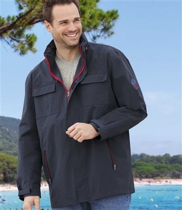 Windbreakermen MARINE - Größe M - Atlas For Men